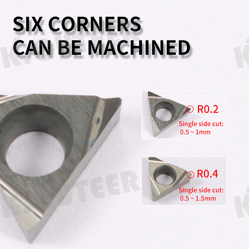 TBGT0601Carbide Insert for Aluminum STUBR/L CNC Cutter External Turning Tool