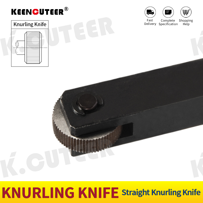CNC tool holder straight grain Knurling Knife Steel Lathe Tool Holder Hob