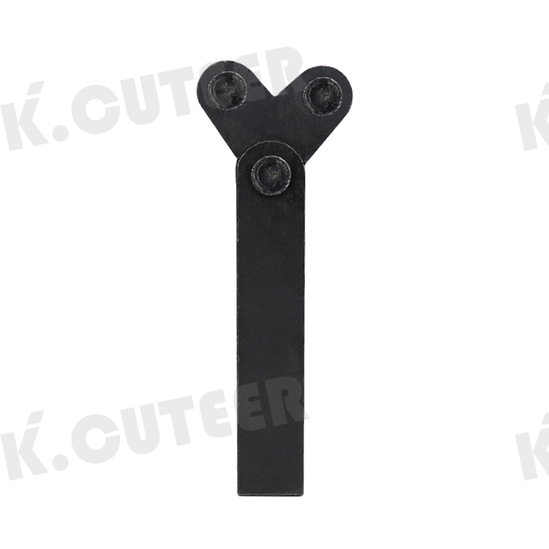 Reticulated grain Knurling Knife Steel Lathe Tool Holder Inner Hole Embossing Wheel