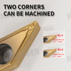 VCMT Carbide Insert for Cermet SVJCR/L External Turning Tool