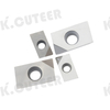 Diamond CNC inserts A CBN/PCD metal cutters carbide lathe tool 