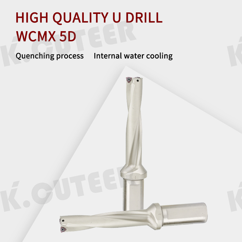 U Drill WC Indexable 5D 16mm-40mm High Quality Drilling