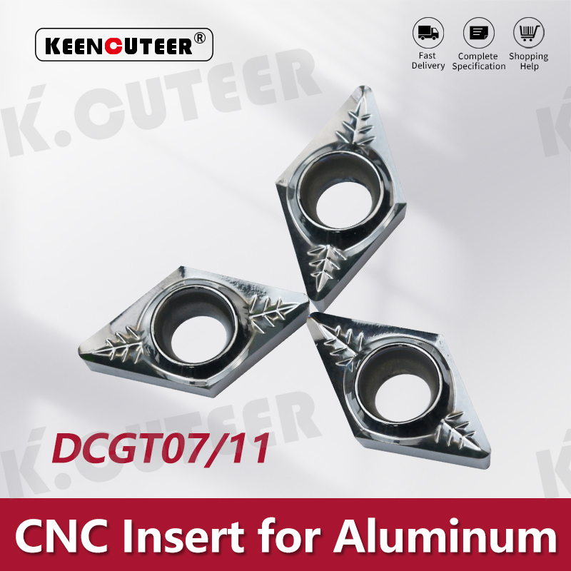 DCGT Carbide Insert for Aluminum SDJCR External Turning Tool Specification