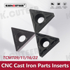 CNC Cast Iron Parts TCMT Insert for STFCR/L CNC tool Specification