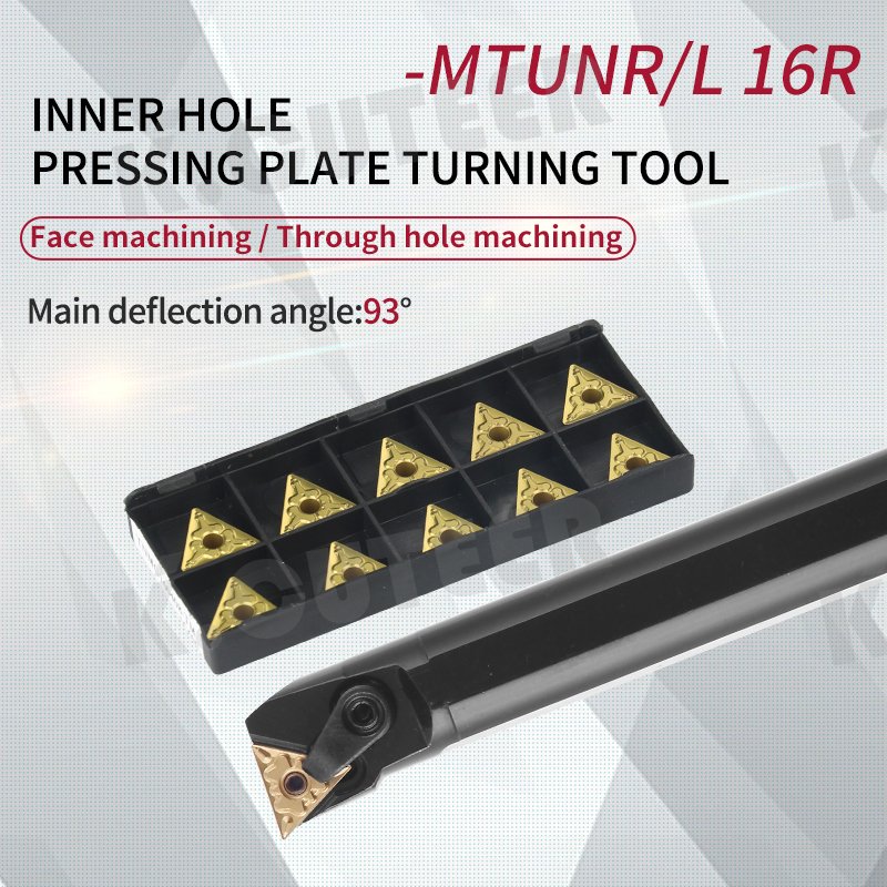  Triangle insert TNMG16 93 deg internal chamfering turning tool rod CNc lathe tool