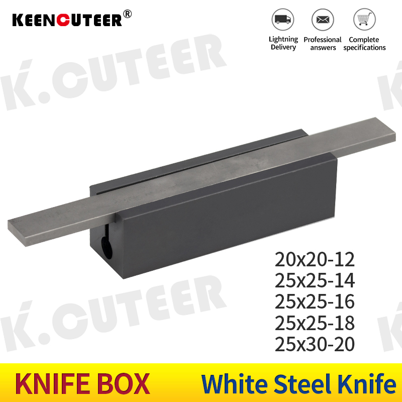 Lathe tool holder for clamping tungsten steel and high-speed steel strip