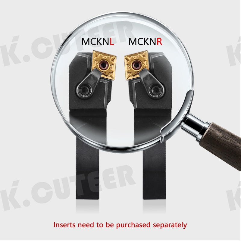 External Turning Tool Holder CNMG Carbide Inserts MCKNR/L Lathe Cutting Tools Set