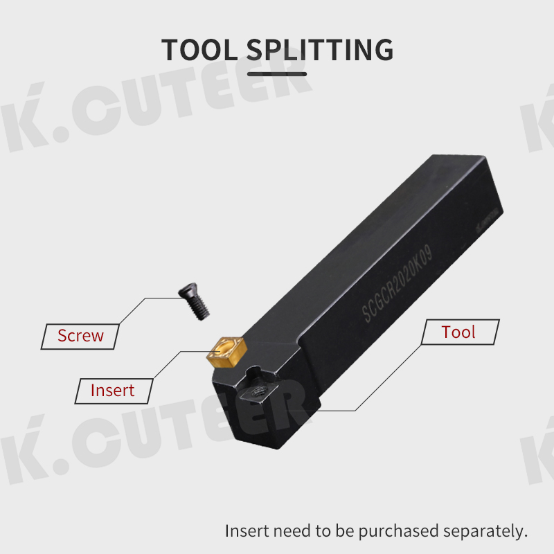  SCKCR/L SCKCR1212 SCKCR1616 SCKCR2020 SCKCR2525 CNC Lathe Cutter Cutting Tool 