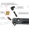 MCWNL S20R-MCWNR12 S25S-MCWNR12 S20R-MCWNL12 CNC Lathe Tool Holder Internal Turning Tool 