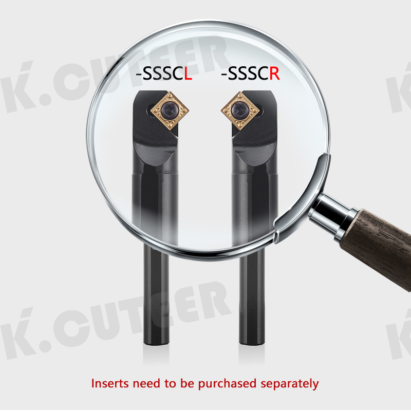 Internal turning tool S12M-SSSCR09 Lathe Turning CNC Cutting Tool Cutter Bar