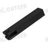 Reticulated Knurling Cutter Tool Straight Linear Knurling Wheel Double Wheel Knife Holde