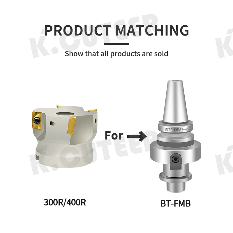 CNC lathe tool 300R/400R machining center right angle end mill cutterhead