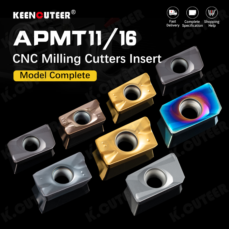 Turning Tool Carbide Insert Apmt1604 Face Mill Lathe Milling CNC Tools Cutter Milling