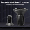 Quincunx Screw CNC Tool Accessories Screwdriver Rod Cutter Head Screw