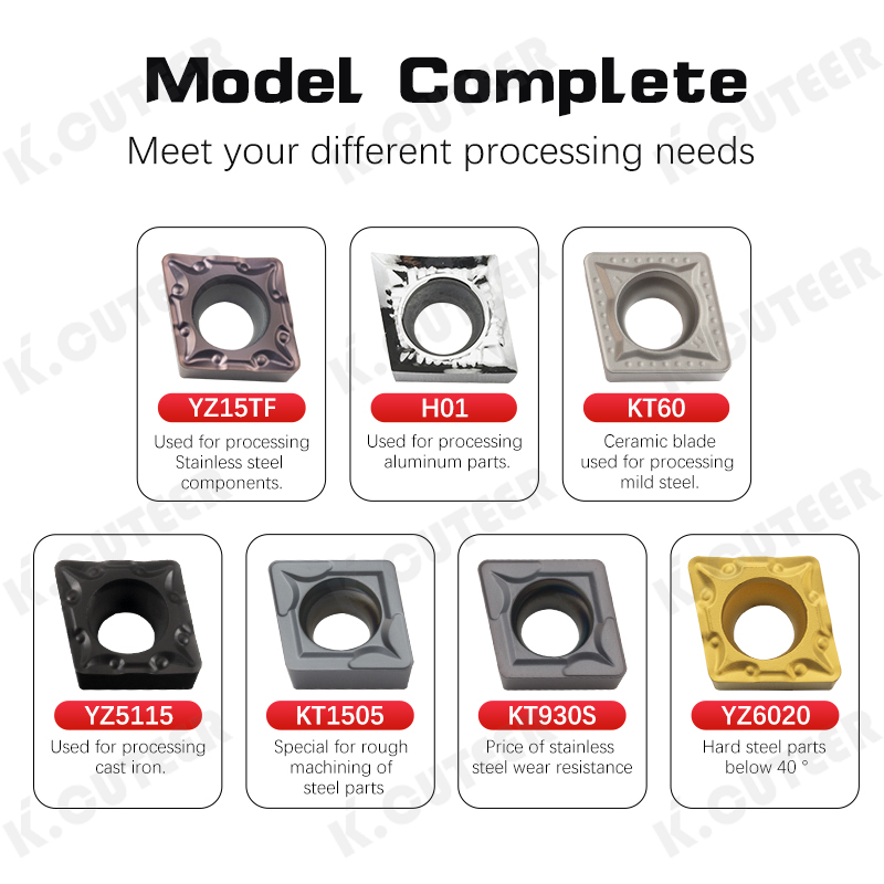 Carbide Insert Ccmt Internal Turning Tool Diamond CNC Insert Cutter Lathe for -Sclcr09