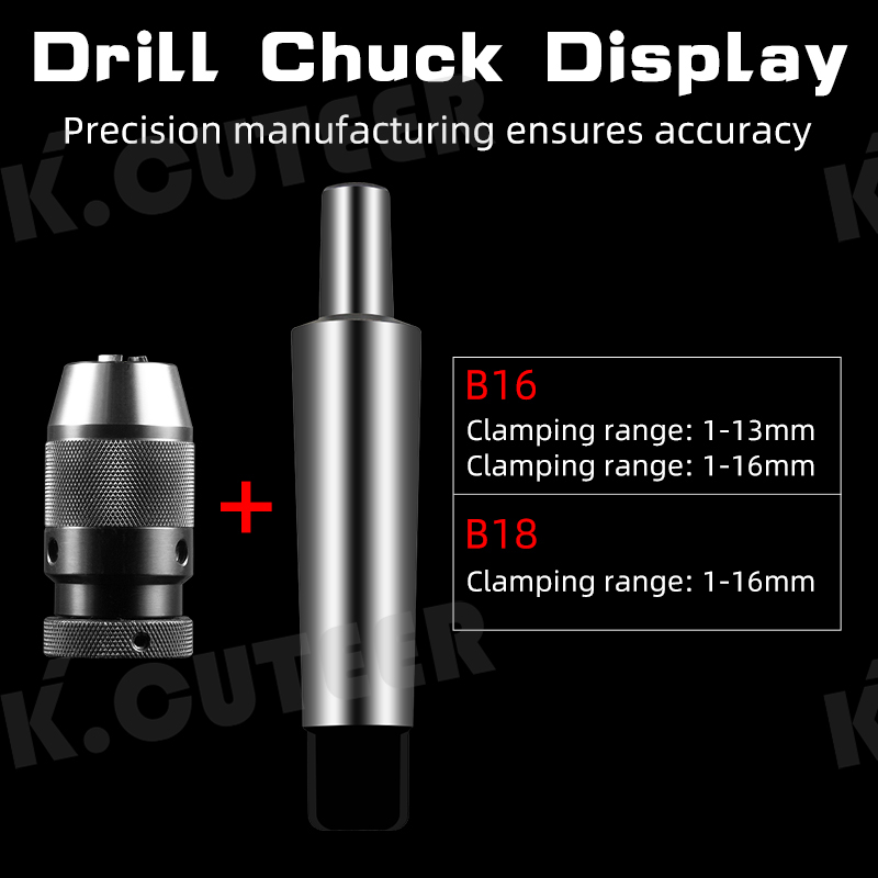 MT2-MT4 High Qaulity Manganese steel Auto Drill Chuck Set