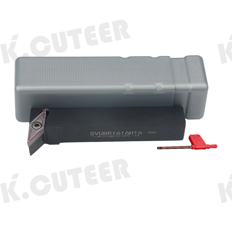 SVUBR1616H16 SVUBR2020K16 SVUBR2525M16 External Turning Tool Holder VBMT Carbide Inserts 