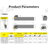 External Turning Tool Holder TNMG Carbide Inserts Lathe CNC Cutting Tools