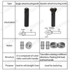 Keencuteer The knurling knife Greatly Improve Machining Efficiency Single Head Straight