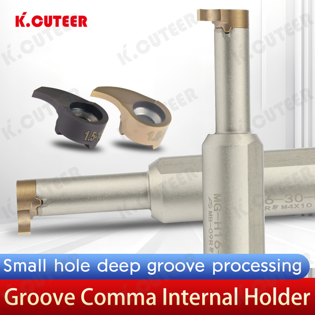 Inner Hole Grooving Tool Holder for Small Holes and Deep Grooves
