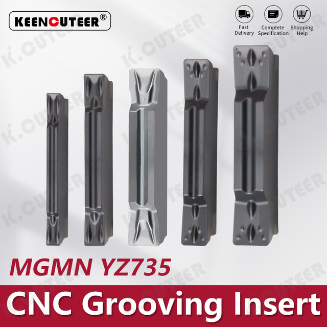 Durable Stainless Steel Grooving Insert for CNC Machining