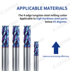 Durable Tungsten Cobalt Alloy End Mill for Metalworking