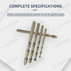  Cobalt bearing Twist Drill Bit Set High Speed Steel M35 Drill Bit For Wood/Metal Hole Cutter Power Tools
