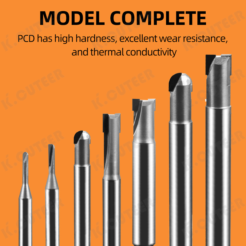 High-Performance PCD Diamond End Mill for Precision Milling