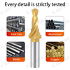 Premium Titanium Center Drills for High-Speed Steel Applications