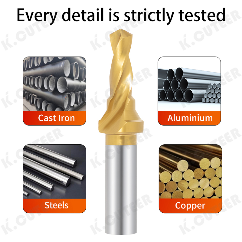 Premium Titanium Center Drills for High-Speed Steel Applications