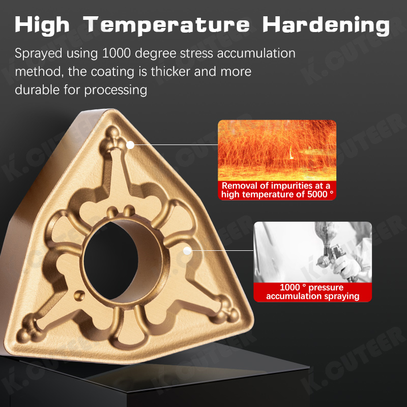 Carbide Inserts for External Turning Tool Wnmg Blade Blade Stainless Steel Cutter