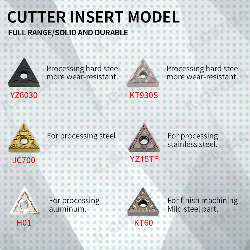 CNC Tool Holder 93-Degree External Turning Tool Triangular Roughing Wtjnr Lathe Tool