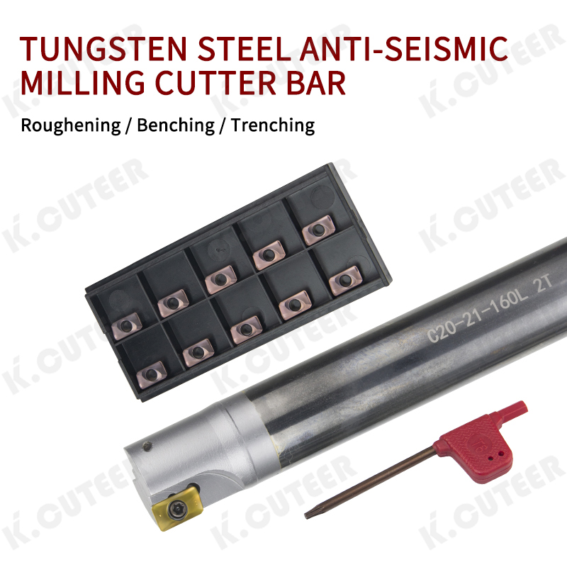 High-Performance Cbap300r Tungsten Carbide Milling Toolholder for Vibration Control