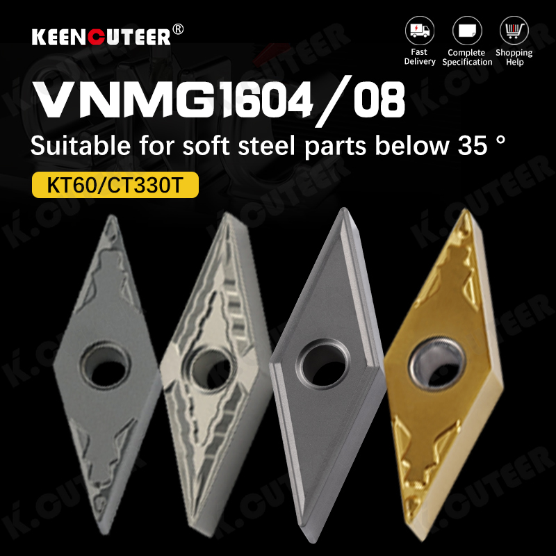 Vnmg Carbide Insert for Cermet Blade Lathe Parts CNC Cutter