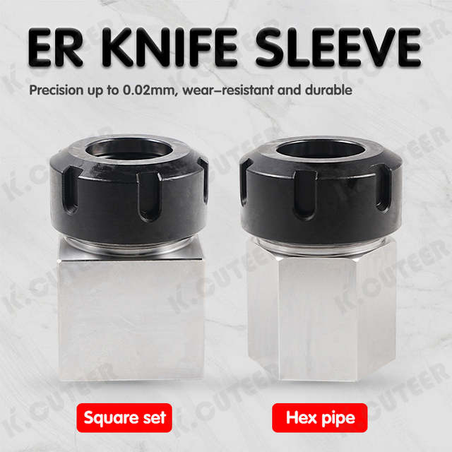 Precision Er Square Hex Collet Block Chuck Holder for CNC Machines