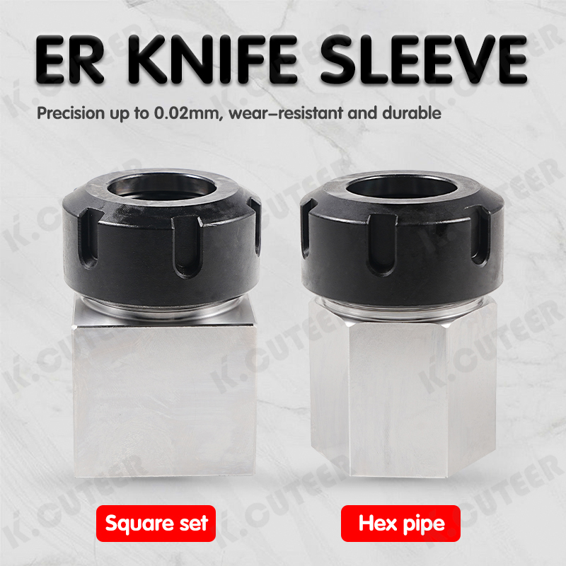Precision Er Square Hex Collet Block Chuck Holder for CNC Machines