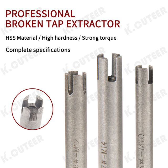 Tap Extractor Broken Screw Remover Multipurpose Tap Extraction Tool Screw Disassembly Tool