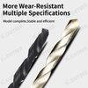 Hcs Twist Drill Bit Set for Aluminum Wood Plastic Metal Hole 1-10mm/1-13mm
