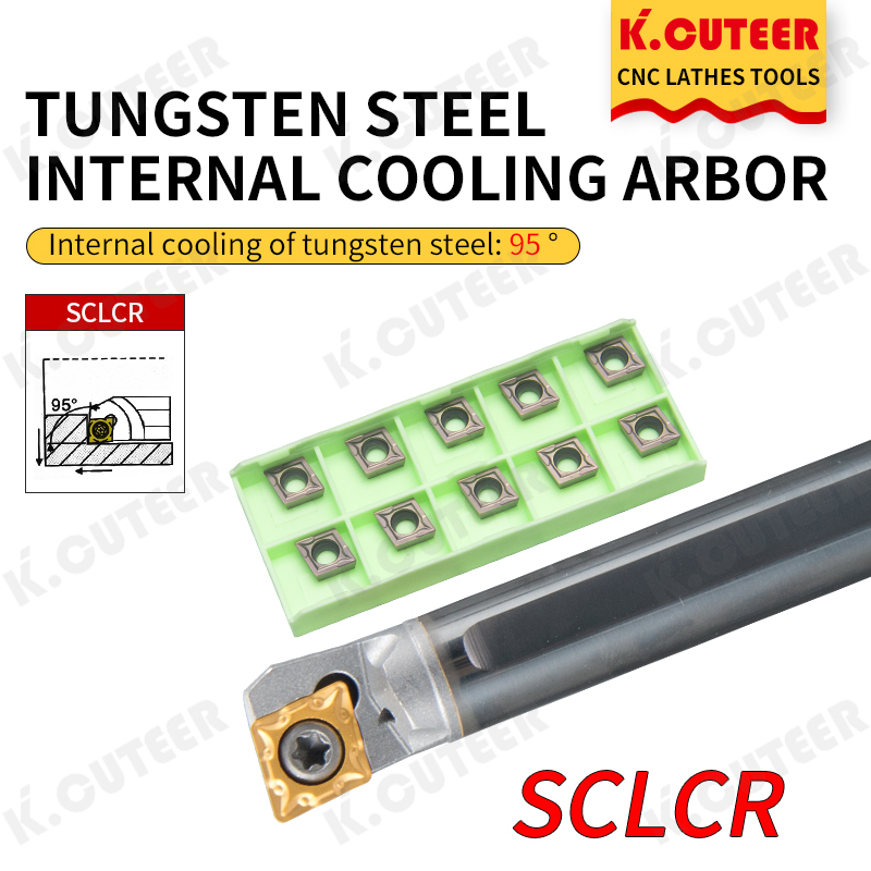 Tungsten Steel Cutter Bar Internal Hole Turning Tool Lathe Tool Set