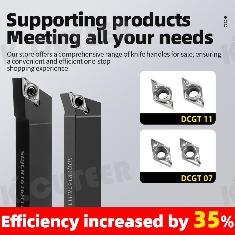 Dcmt H01 CNC Tool Holder for Internal Bore and External Cylindrical Turning