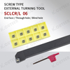 Sclcr External Turning Tool Holder for Ccmt06 Carbide Inserts