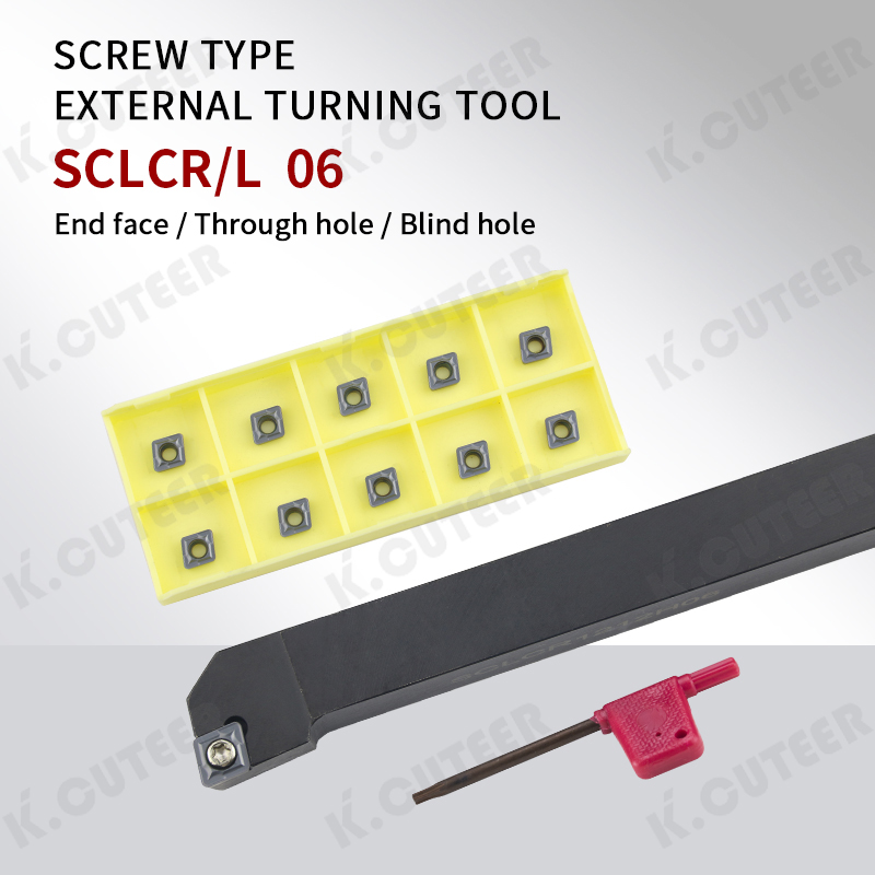 Sclcr External Turning Tool Holder for Ccmt06 Carbide Inserts