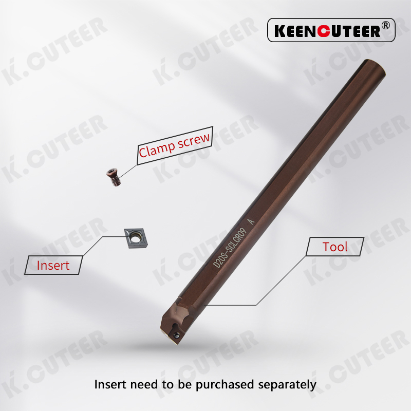 CNC Tool Holder Sclcr06 Lathe Tool Holder for Small Inner Hole Boring