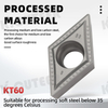 Dcmt Kt60 CT330 Diamond-Shaped CNC Ceramic Insert for Soft Steel