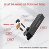 CNC Lathe Machining Mdpnn External Turning Tools Holder Cutting Toolholders