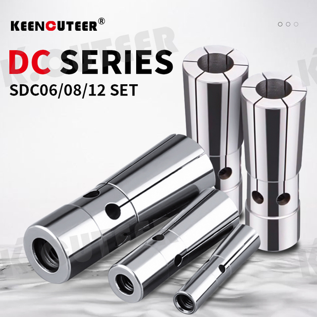 High-Precision CNC Machine Tool DC Pull-Back Collet Chuck