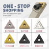 CNC Tool Holder 93-Degree Triangular External Turning Tool Holder Mtjnr