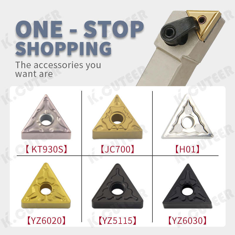 CNC Tool Holder 93-Degree Triangular External Turning Tool Holder Mtjnr