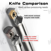 Sharp and useful the Internally cooled seismic resistant tungsten steel model