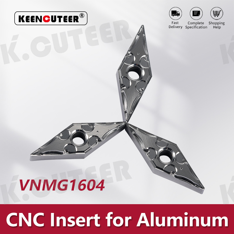 VNMG Carbide Insert for Aluminum MVJNR/L External Turning Tool Blade Lathe Parts CNC Cutter